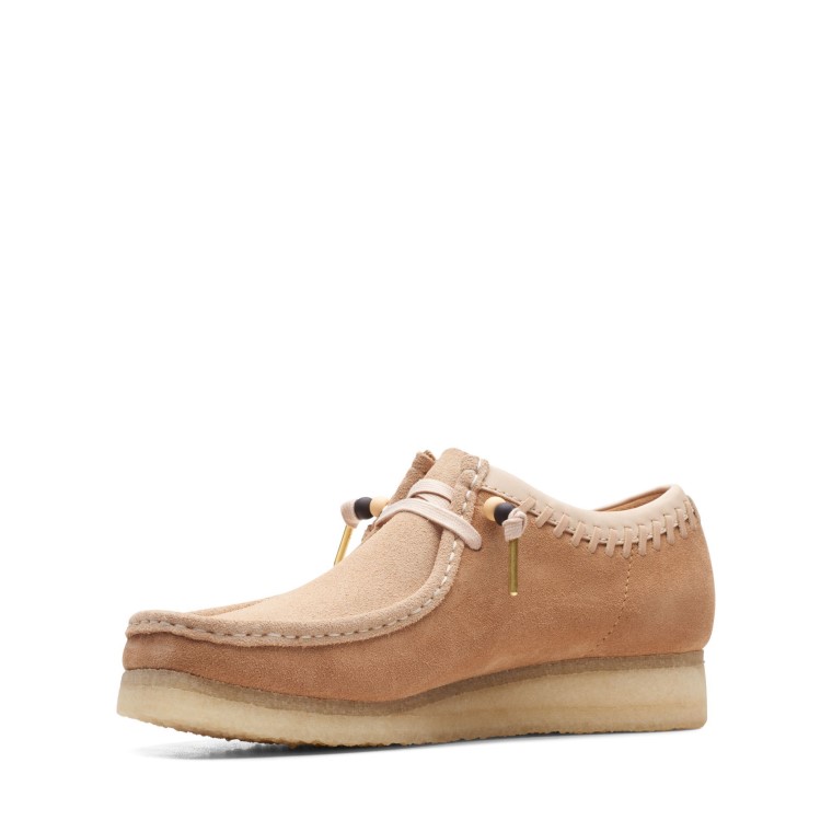 Rubor Rosa Combi Clarks Wallabee