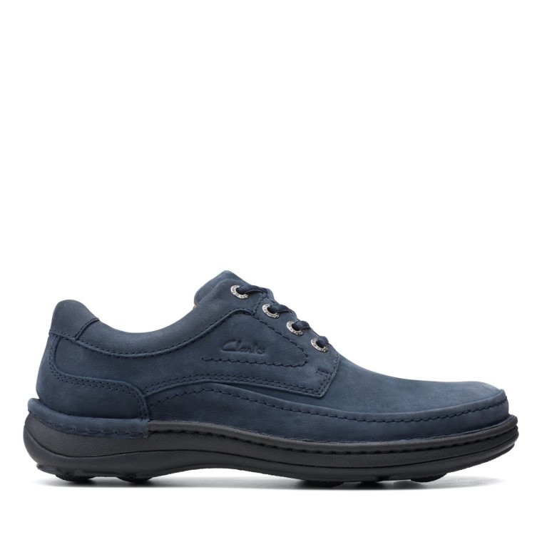 Clarks Naturaleza Tres Azul Marino Nubuck