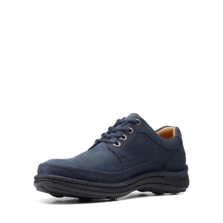 Clarks Naturaleza Tres Azul Marino Nubuck