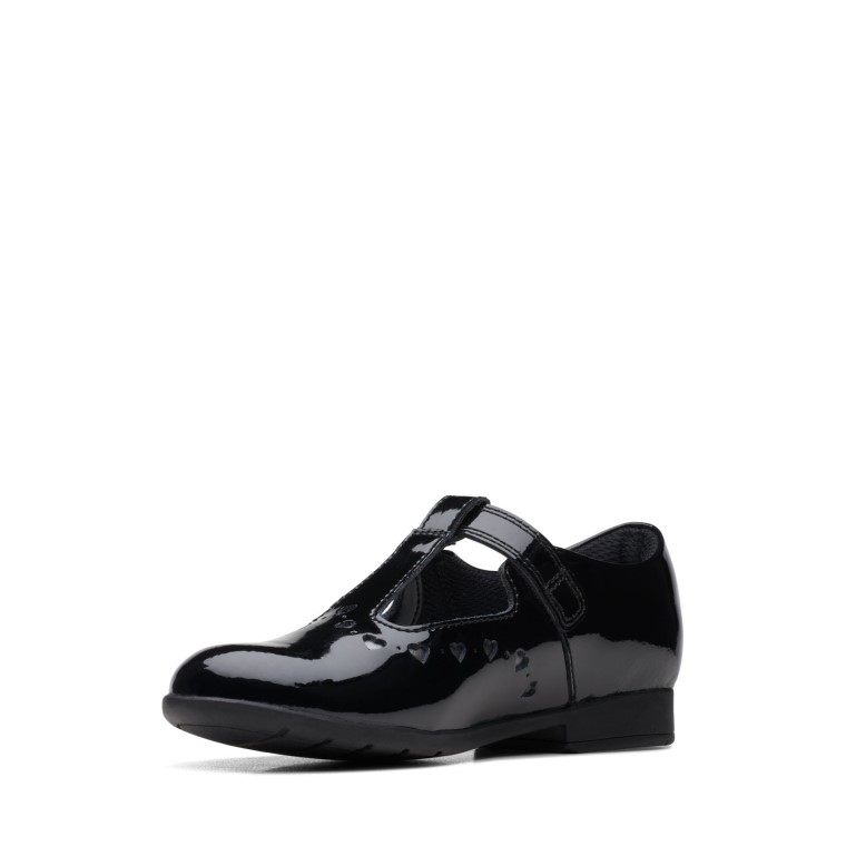 Clarks Negro Pat Scaladress K