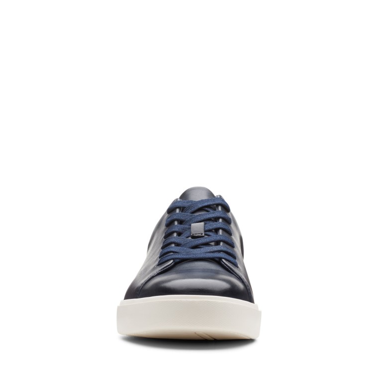 A Costa Encaje Azul Marino Cuero Clarks