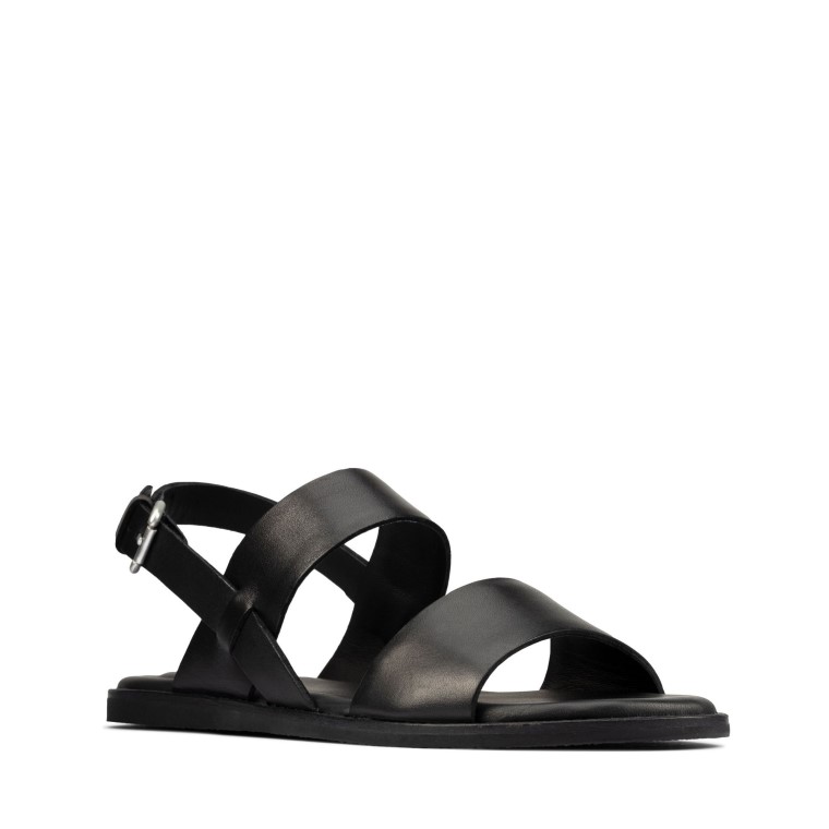 Karsea Clarks Correa De Cuero Negro