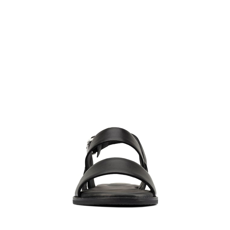 Karsea Clarks Correa De Cuero Negro