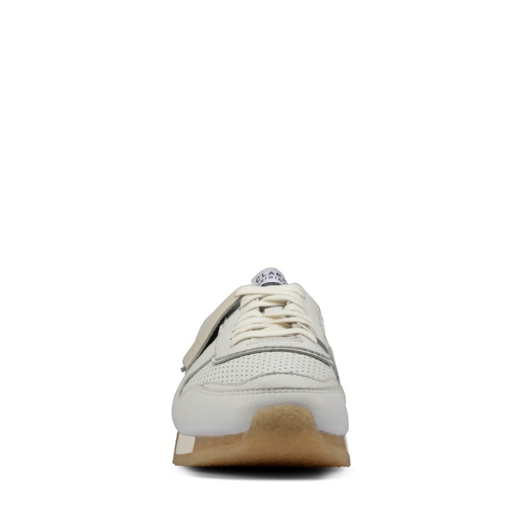 Tor Run Cuero Blanco Clarks