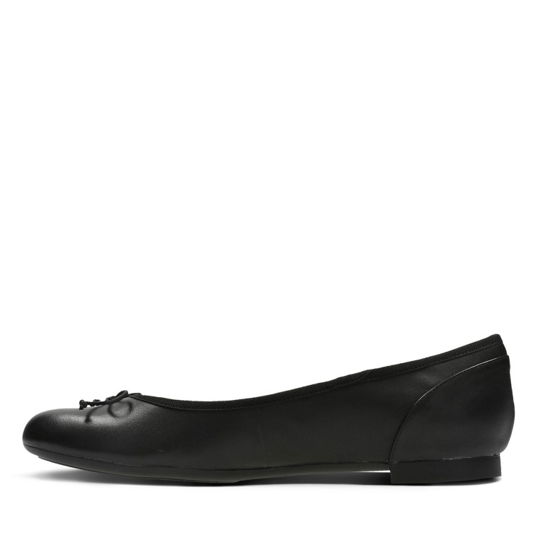 Cuero Negro Clarks Couture Bloom