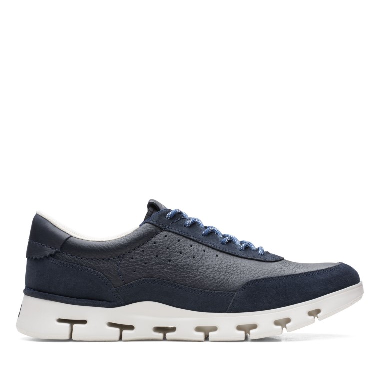 Naturaleza X Uno Clarks Azul Marino Combi