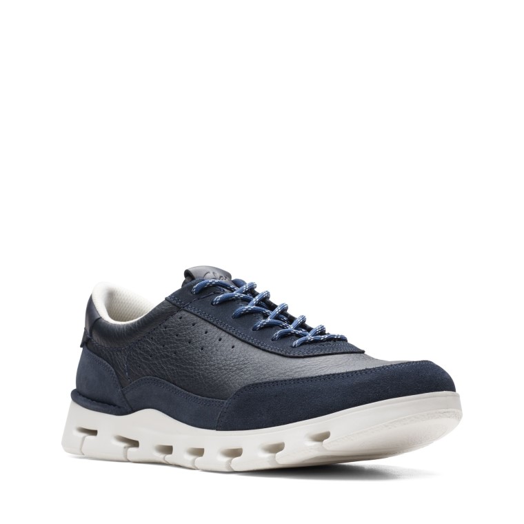 Naturaleza X Uno Clarks Azul Marino Combi