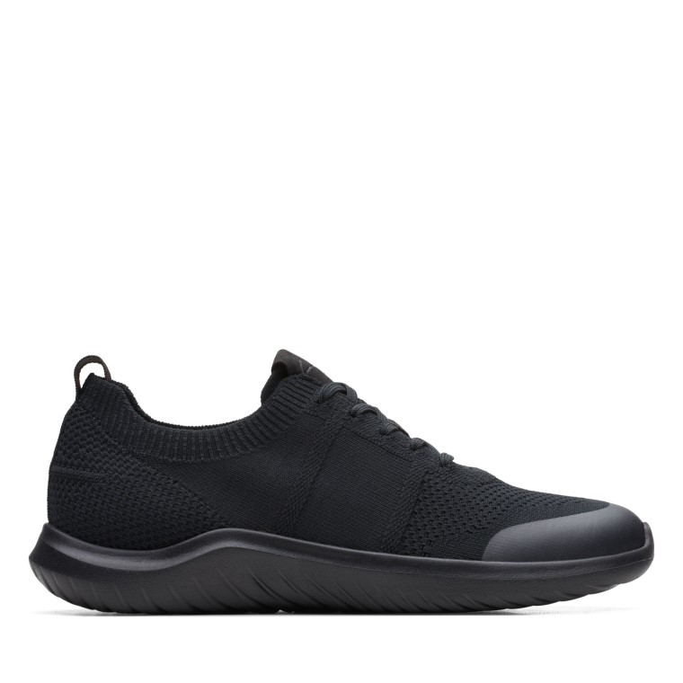 Encaje De Punto Negro Clarks Nova Lite