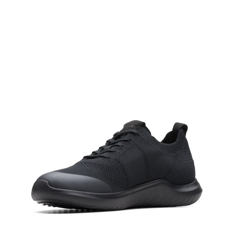 Encaje De Punto Negro Clarks Nova Lite