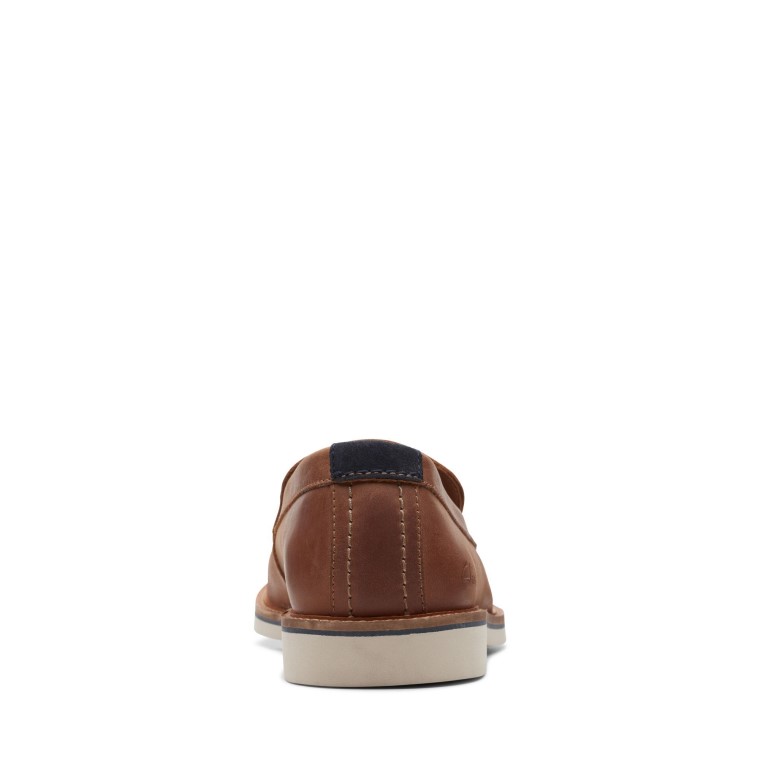 Atticuslt Edge Bronceado Oscuro Lea Clarks