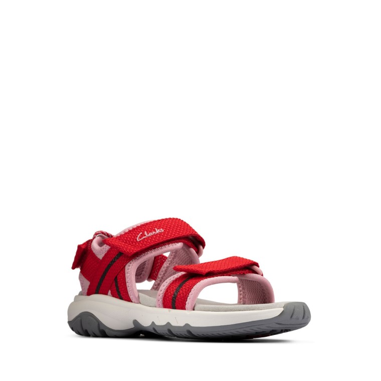 Clarks Expo Sea K Rojo Sintético
