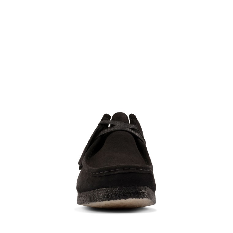 Ante Negro Clarks Wallabee