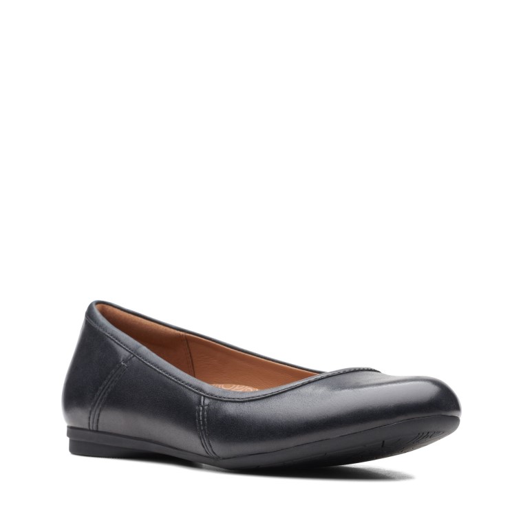 Canebay Liso Clarks Cuero Negro