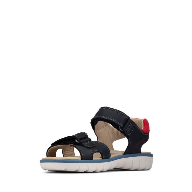 Clarks Azul Marino Cuero Roam Surf K