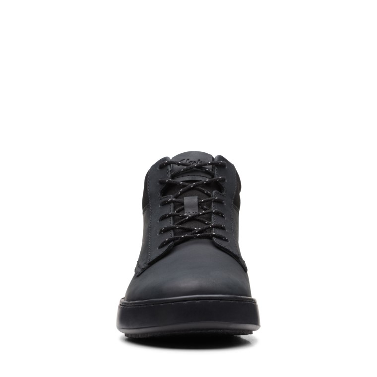 Clarks Cuero Negro Court Lite Mid