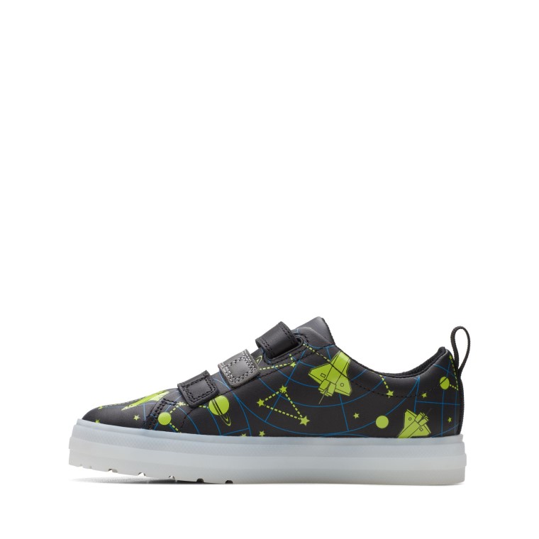 Flare Cosmo K Clarks Negro Combi
