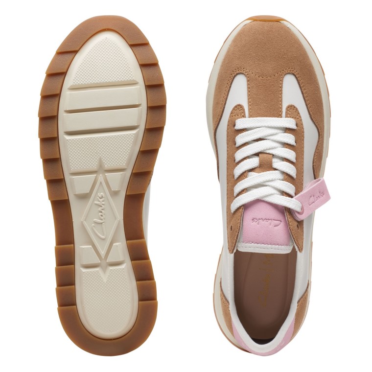 Dash Lite Lo Clarks Tostado Claro Combi
