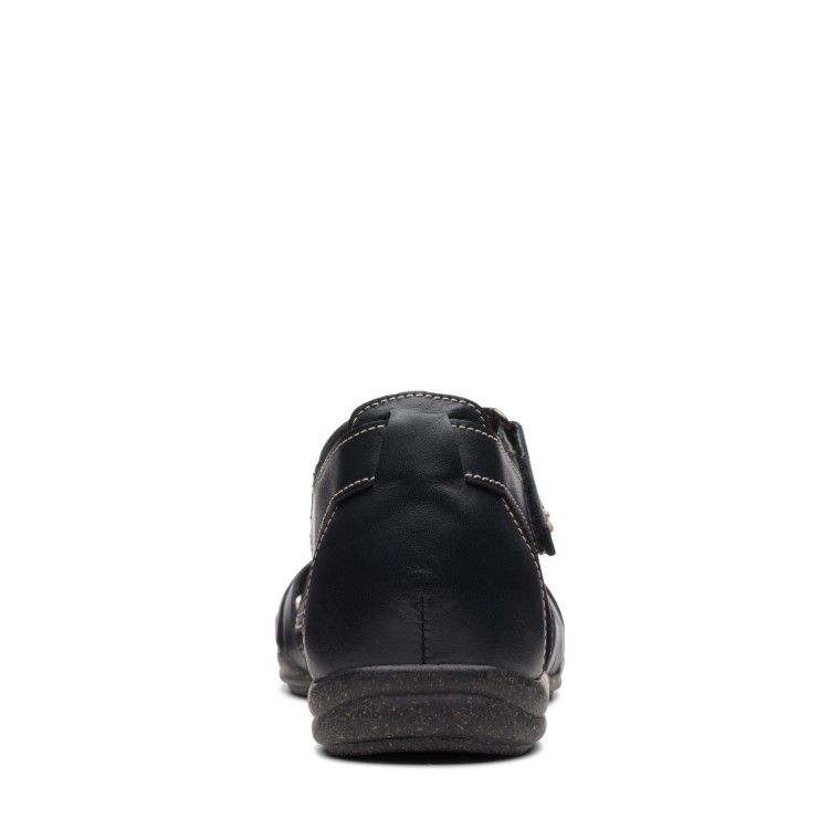 Roseville Cala Clarks Cuero Negro