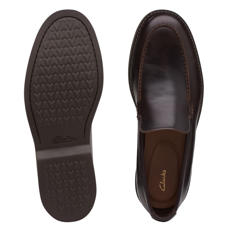 Clarks Marrón Medio Lea Atticuslt Borde