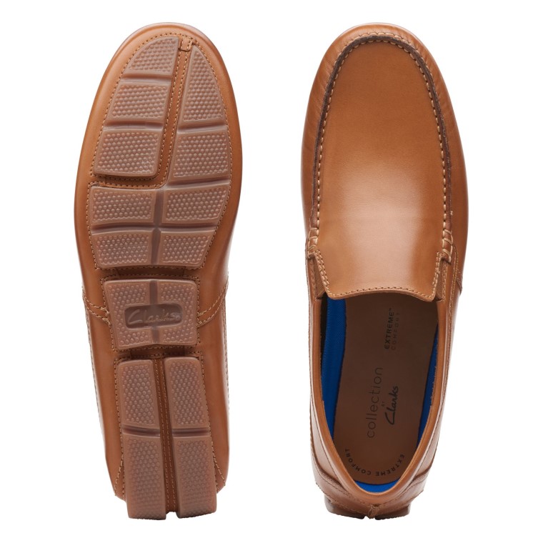 Markman Liso Clarks Marrón Cuero