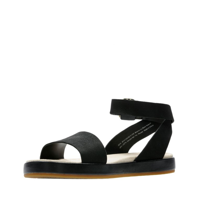 Hiedra Botánica Nubuck Negra Clarks