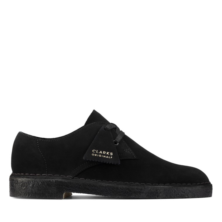 Clarks De Ante Negro Desert Khan