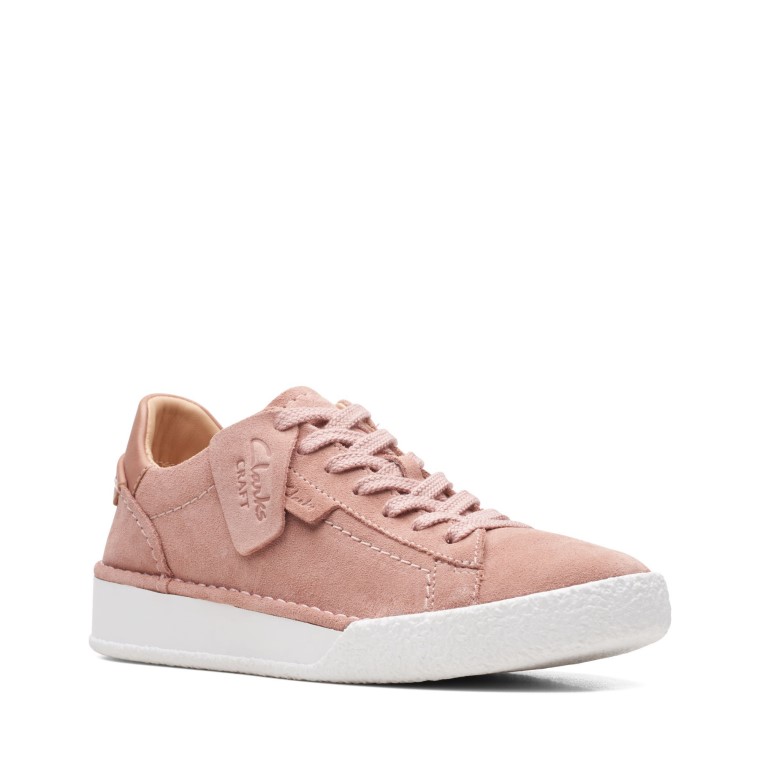 Taza Artesanal Encaje Clarks Rosa Gamuza