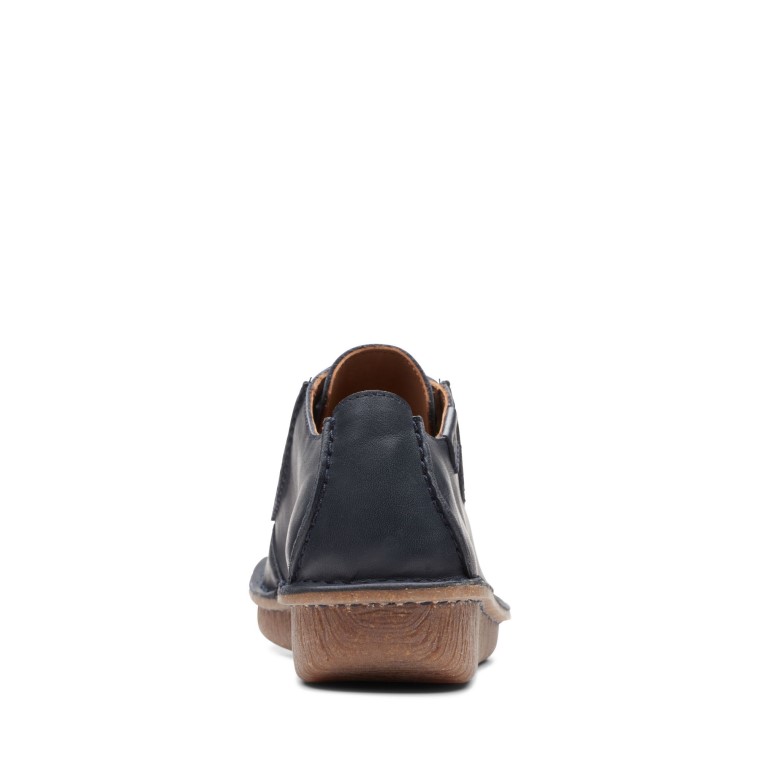 Fun Ny Dream Clarks Cuero Azul Marino