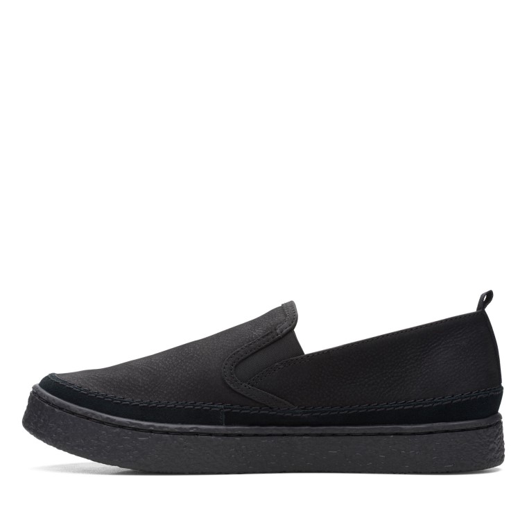 Slip Clarks Barleigh De Nubuck Negro