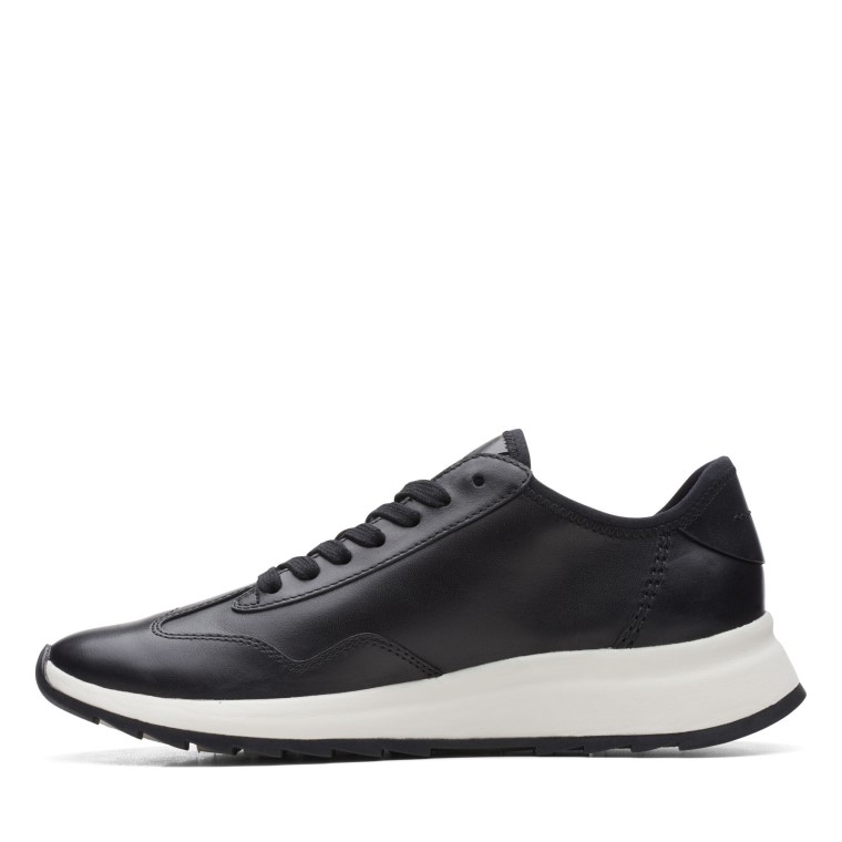 Dash Lite Lo Clarks Cuero Negro