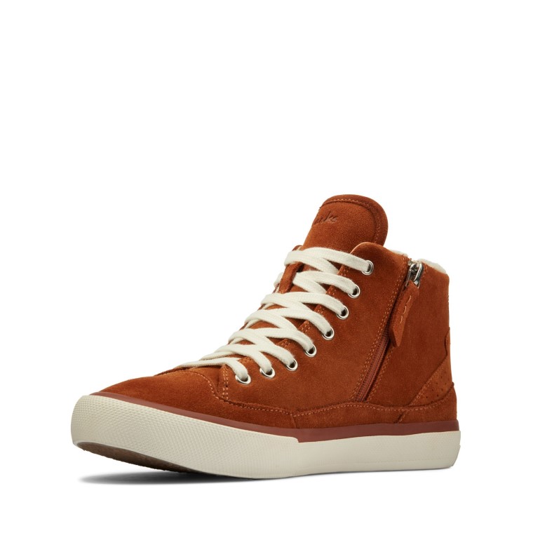 Apresuradamente Zip Hola Tan Cálido Gamuza Forrada Clarks