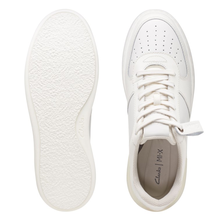 Corbata Blanca Clarks Court Lite