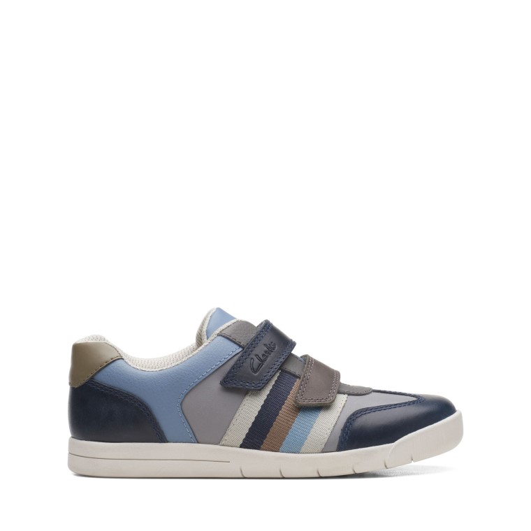 Den Stripe K Azul Marino Combi Clarks