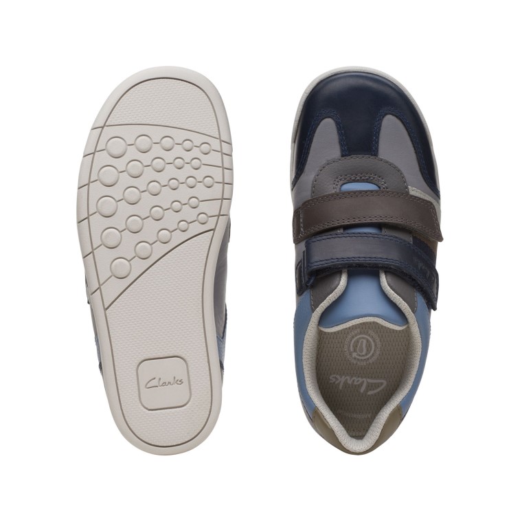 Den Stripe K Azul Marino Combi Clarks