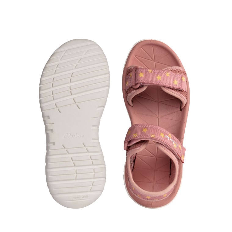 Surfingtide T Clarks Rosa Empolvado