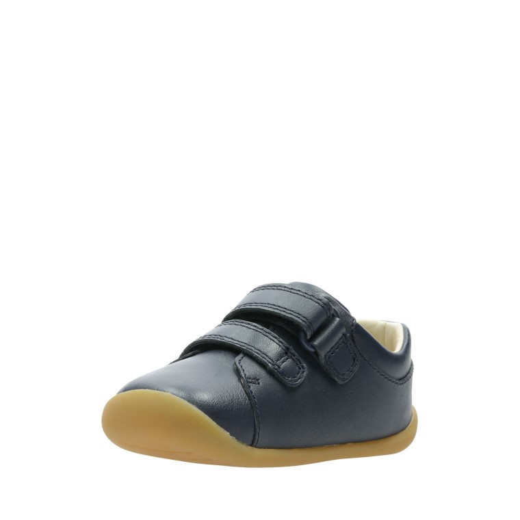 Roamer Craft T Clarks Cuero Azul Marino