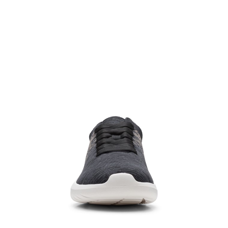Negro/blanco Combi Clarks Nova Brillo