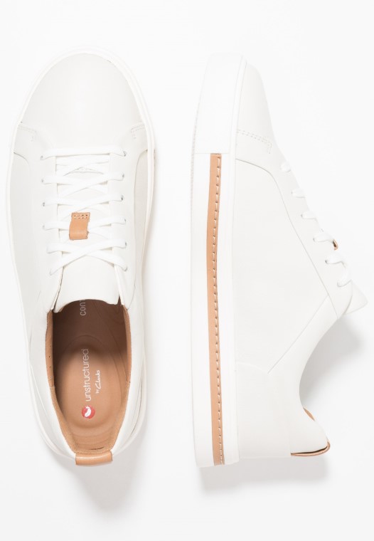 Zapatillas Un Maui Encaje Clarks Blanco