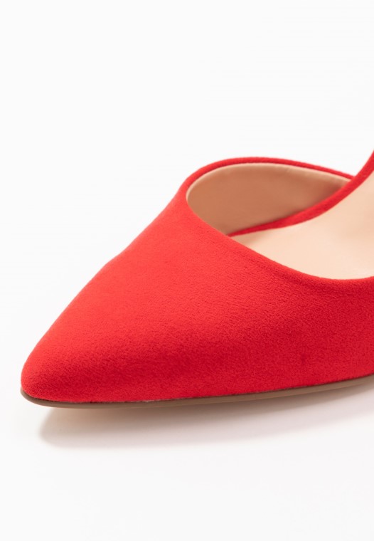Tacones Altos Clarks Rojos
