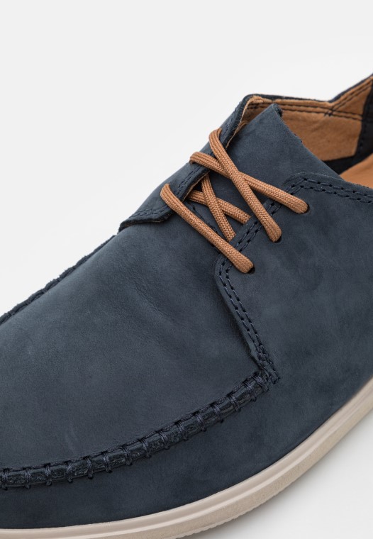 Lazo Bratton Azul Marino Con Cordones Clarks
