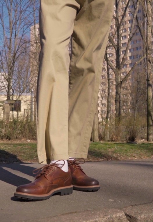 Marrón Clarks Batcombe Wing Cordones