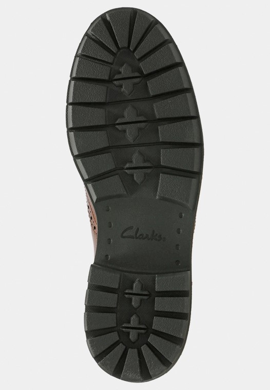 Marrón Clarks Batcombe Wing Cordones