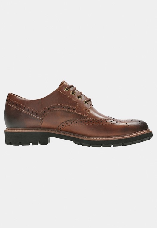 Marrón Clarks Batcombe Wing Cordones