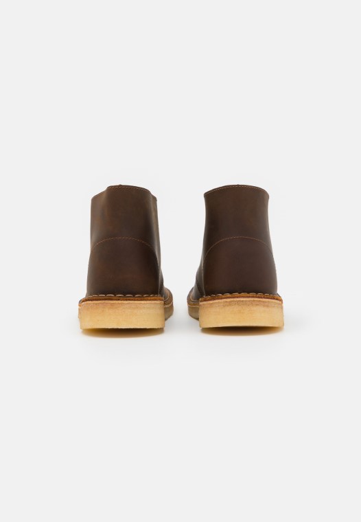 Bota Safari Casual Con Cordones Clarks Beeswax