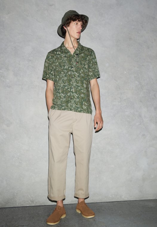 Desierto Khan Casual Con Cordones Cola Clarks