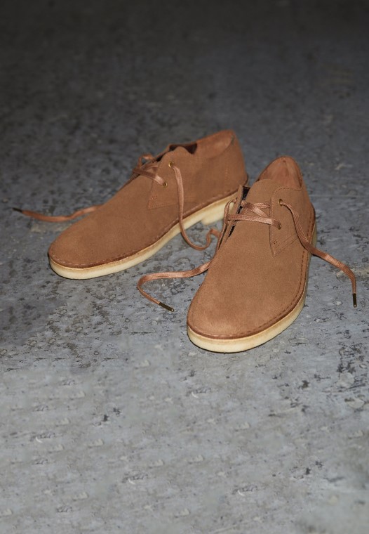 Desierto Khan Casual Con Cordones Cola Clarks