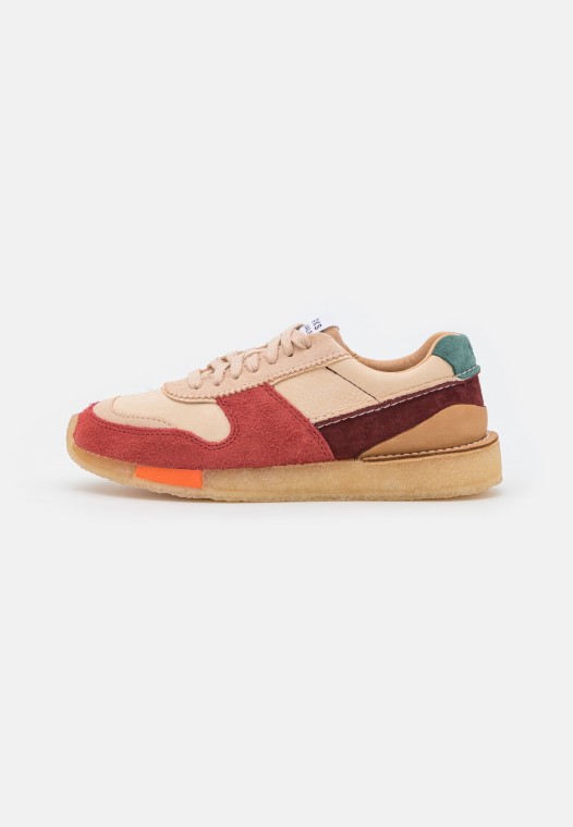 Zapatillas Clarks Tor Run Rosa Oscuro Combi