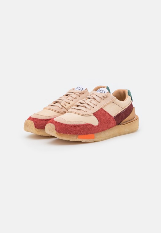 Zapatillas Clarks Tor Run Rosa Oscuro Combi