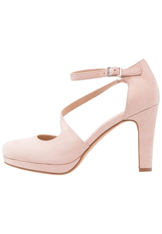 Rosa Clarks Tacones Altos