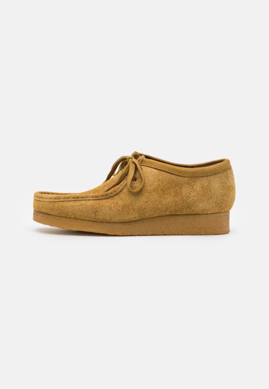 Wallabee Casual Cordones Clarks Roble